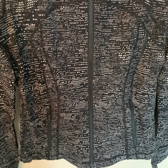 Lululemon Define Jacket Luxtreme Digital Rain Jacquard Black White 8 - Picture 9 of 13